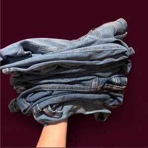 4 Pair Women’s Jeans Bundle (American Eagle + Universal Thread) Sizes 14–16